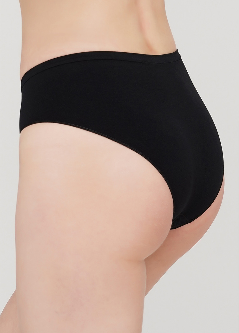 Безшовні труси хіпстери HIPSTER BRIEFS (чорний)