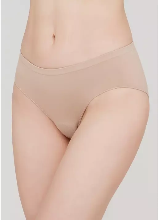 Бесшовные трусы хипстеры HIPSTER BRIEFS (бежевый)