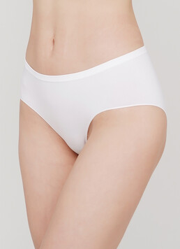 Бесшовные трусы хипстеры HIPSTER BRIEFS (белый)