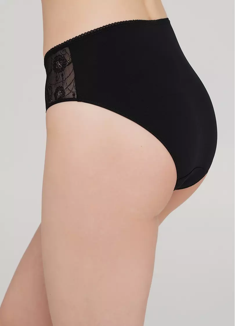 Женские трусы слипы Instinct 2103/21 (черный)