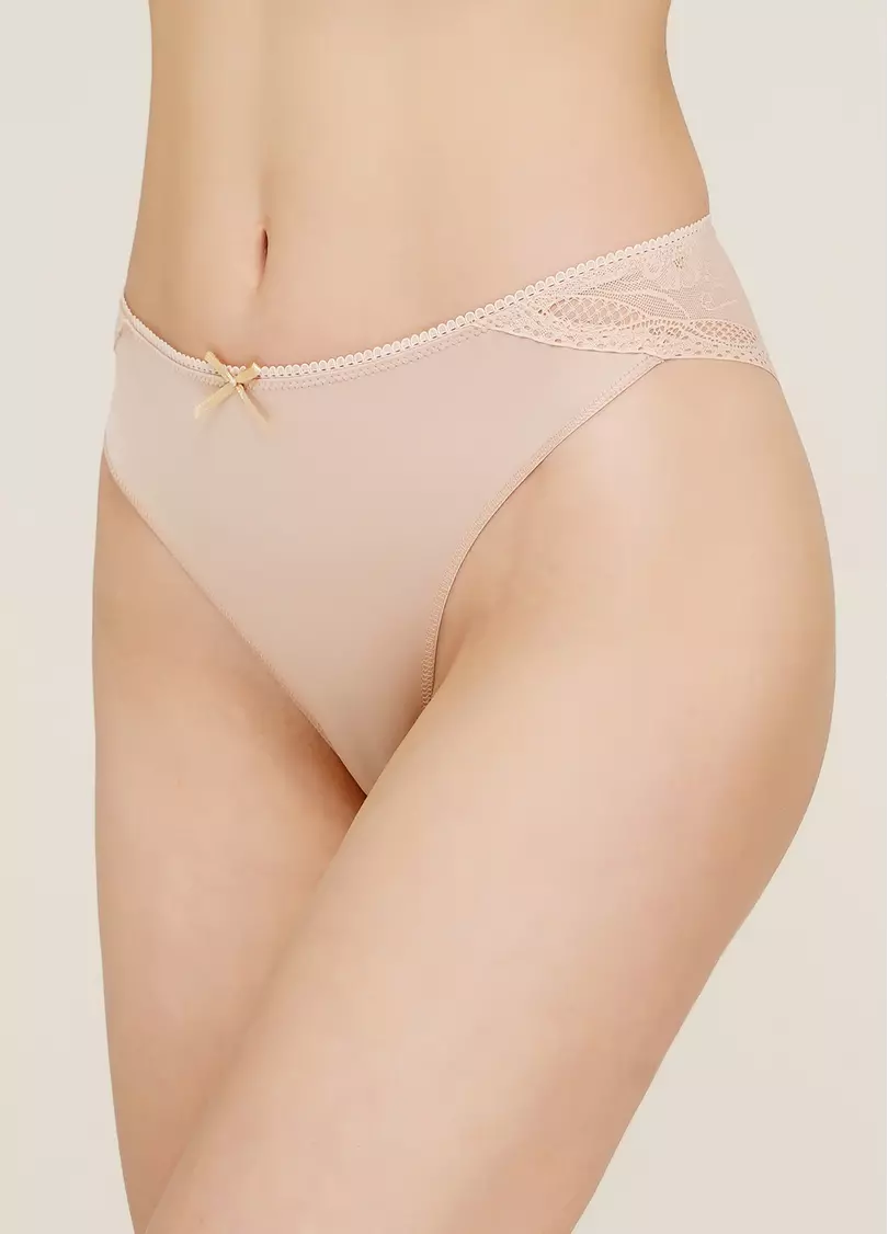 Женские трусики бразилиана Instinct 2206/21 (бежевый)