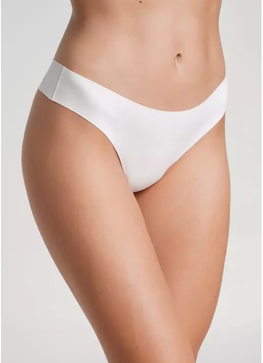 Трусики стрінги з безшовним краєм L5132BR-M (білий)