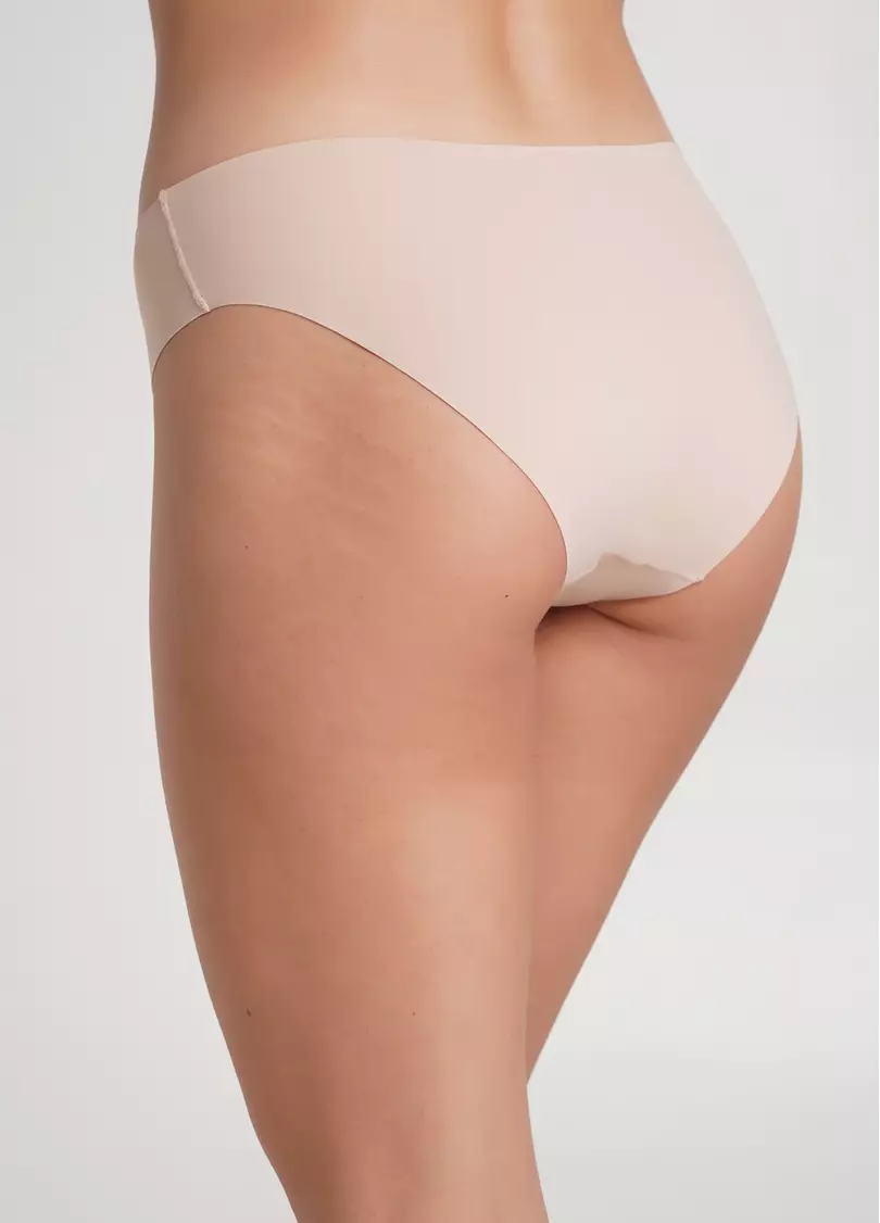 Трусики сліпи з необробленим краєм L5133BR-M (бежевий)