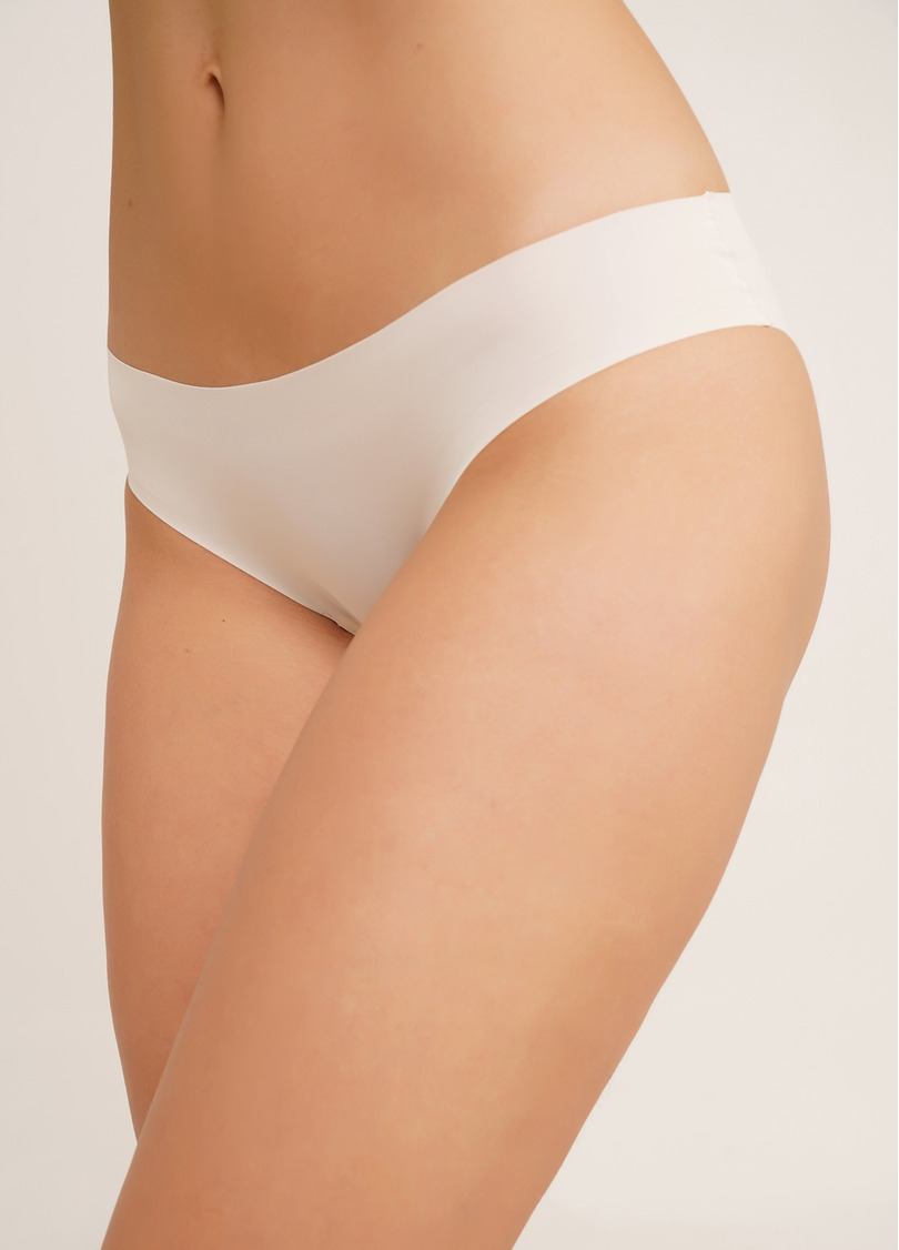 Трусики слипы с необработанным краем L5133BR-M (жемчужный)