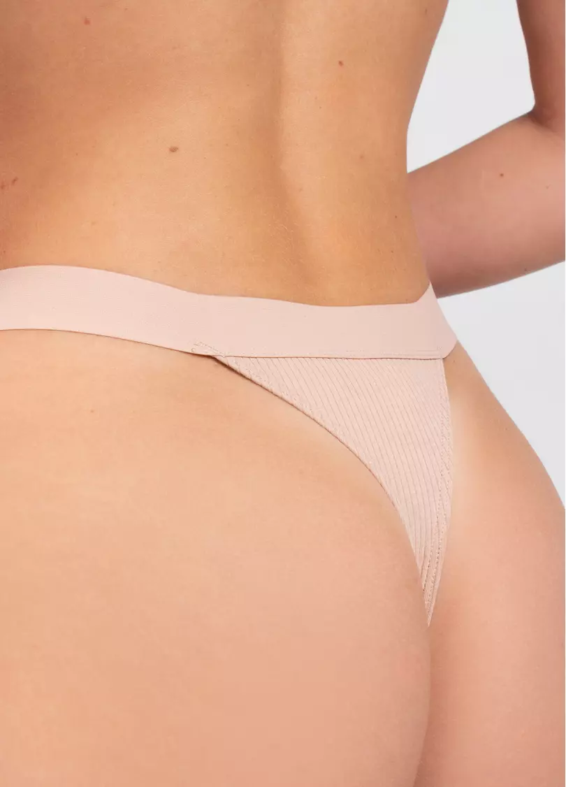 Трусики стринги L5175S-M (бежевый)