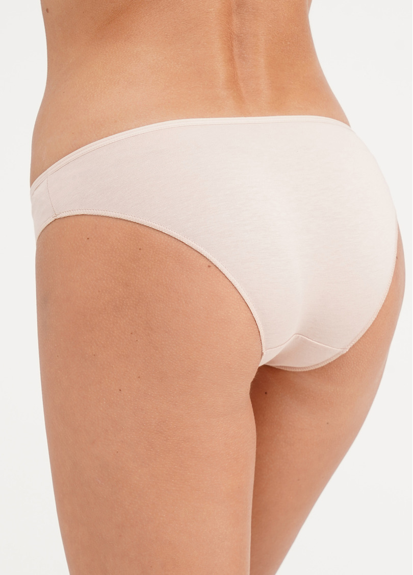 Трусики сліпи з бавовни Leila 2301/60 beige (бежевий)
