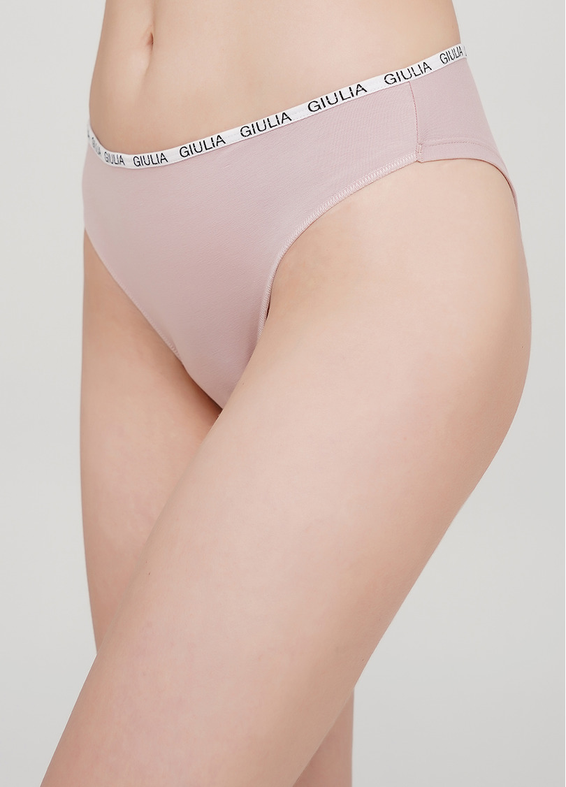 Женские трусики бразилиана Logo 2206/60 (нежно-розовый)