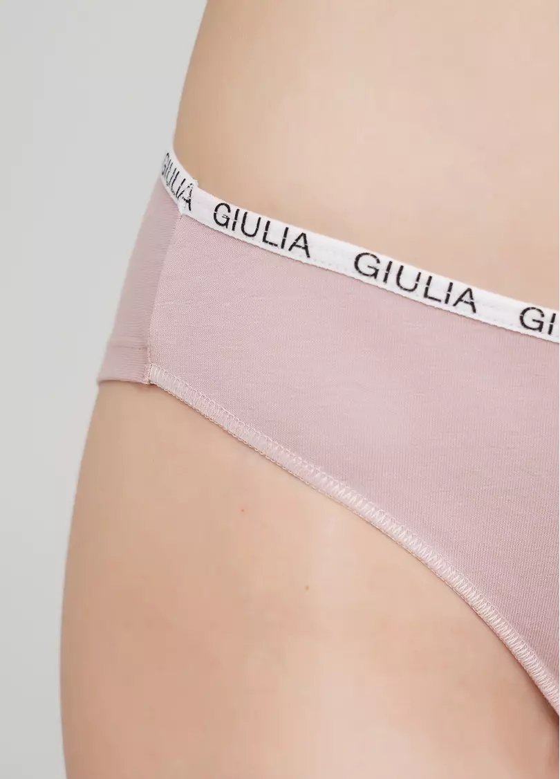 Женские трусики бразилиана Logo 2206/60 (нежно-розовый)