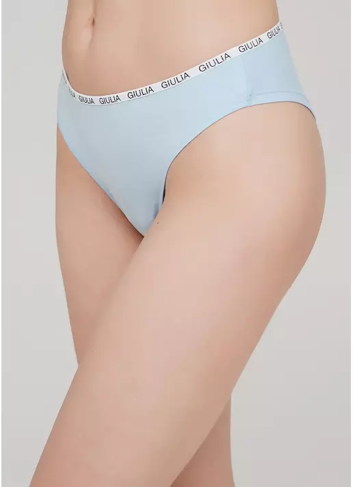 Женские трусики бразилиана Logo 2206/60 (нежно-голубой)