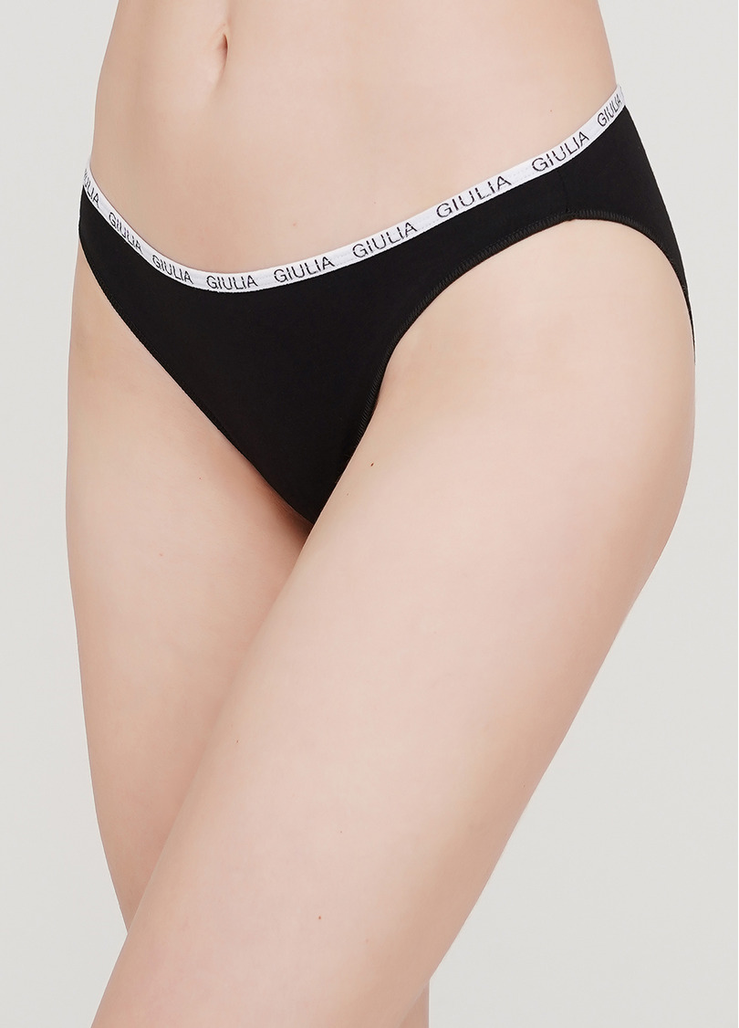 Трусики из хлопка Logo 2302/60 (черный)