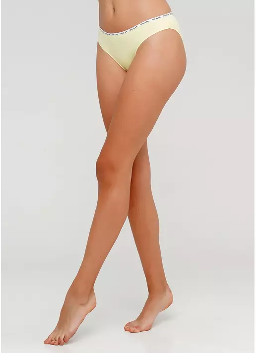 Трусики из хлопка Logo 2302/60 (желтый)