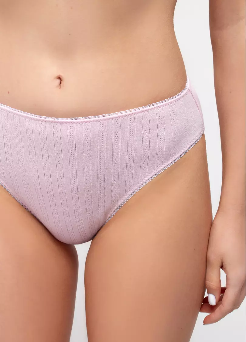 Труси сліпи з ажурного трикотажу MALLOW 2320/90 (рожевий)