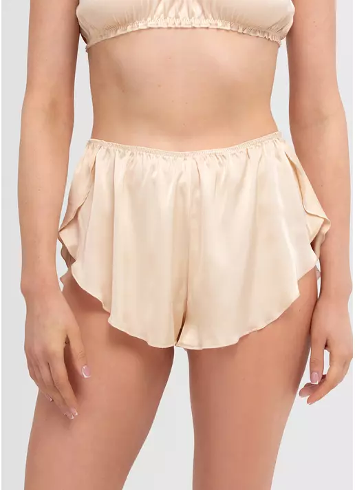 Шовкові труси-шорти MOON SILK 2401/100 (бежевий) Шовкові труси-шорти MOON SILK 2401/100 (бежевий)