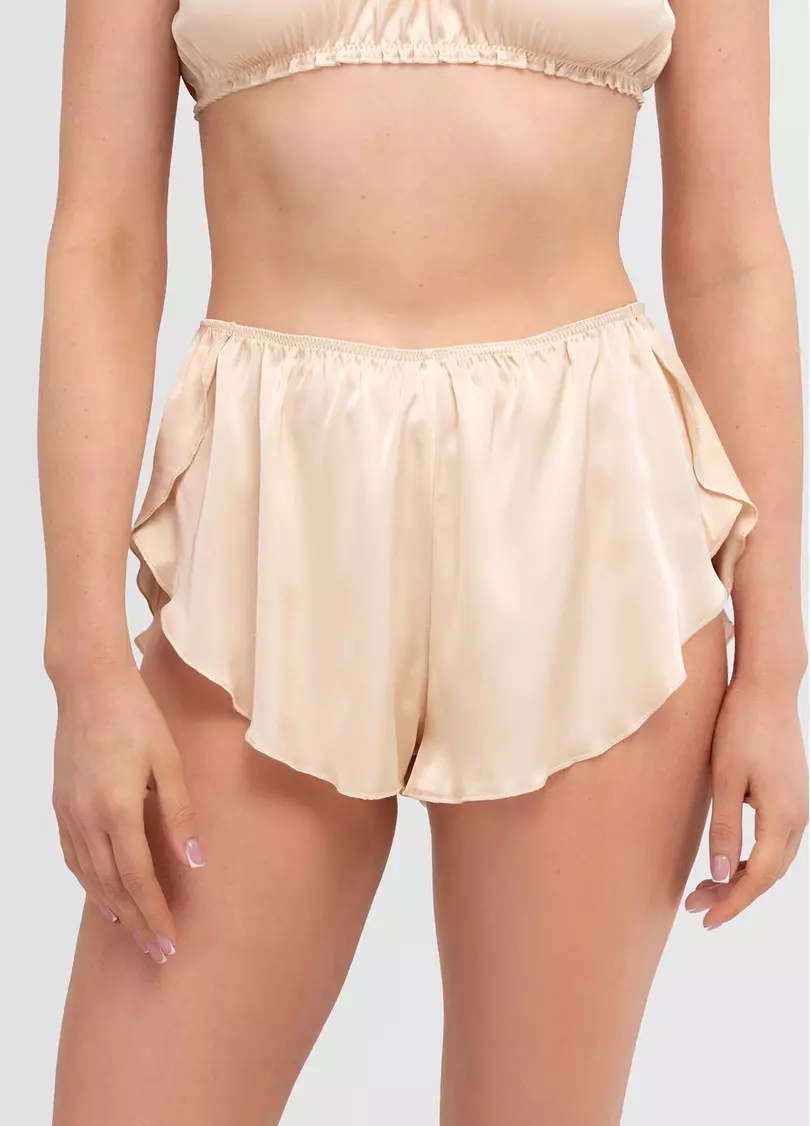 Шовкові труси-шорти MOON SILK 2401/100 (бежевий)