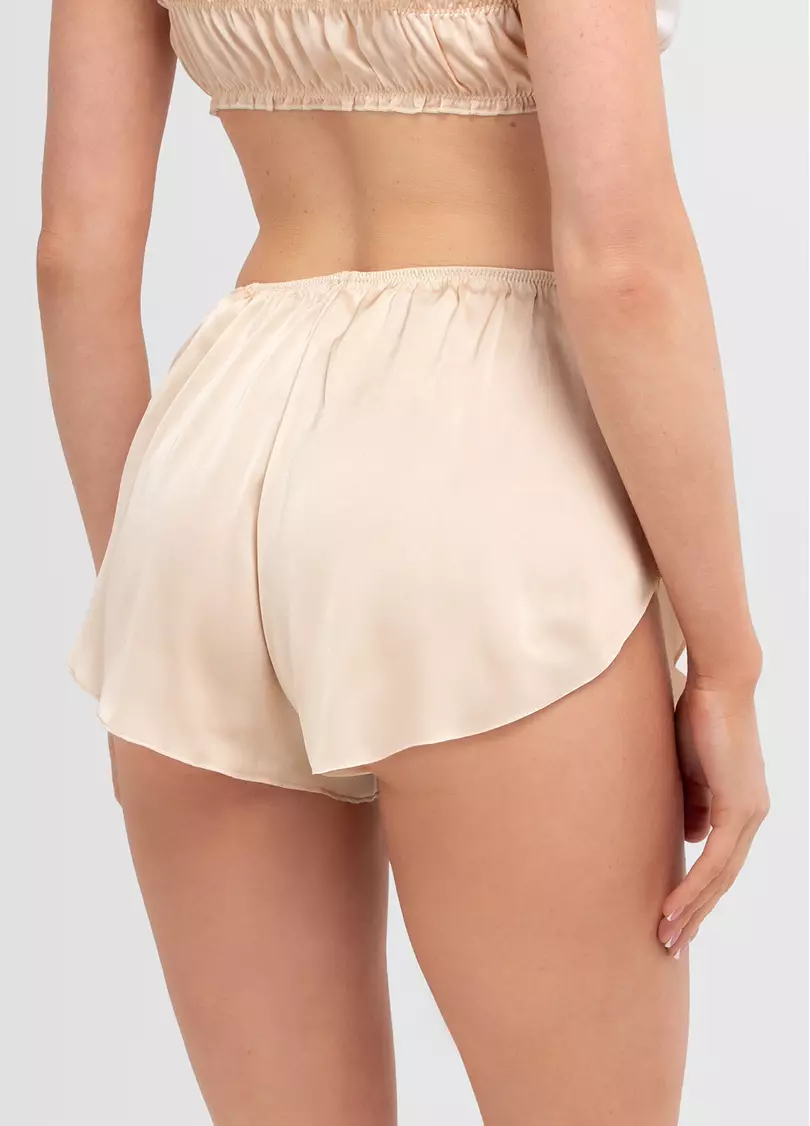 Шовкові труси-шорти MOON SILK 2401/100 (бежевий)