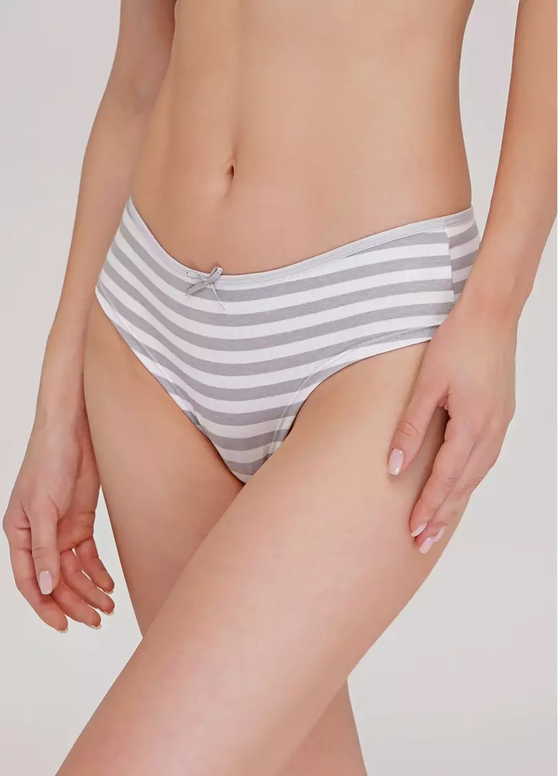 Бавовняні труси бразиліана Marine 2211/60 (сірий)