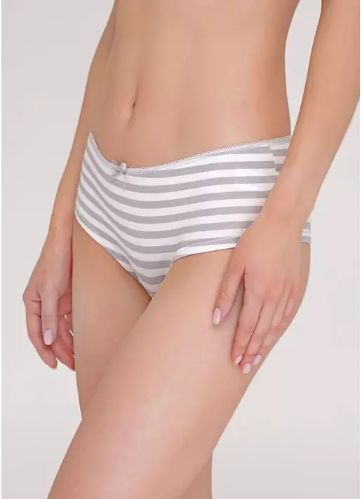 Трусы кюлоты из хлопка Marine 2602/60 (серый)