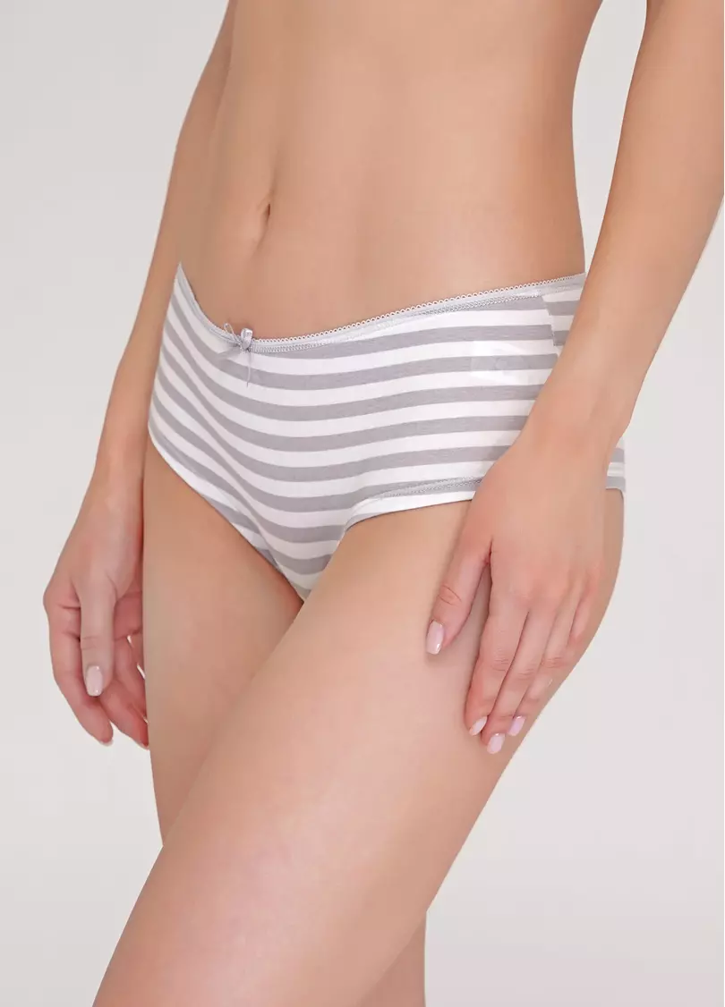 Труси кюлоти з бавовни Marine 2602/60 (сірий)