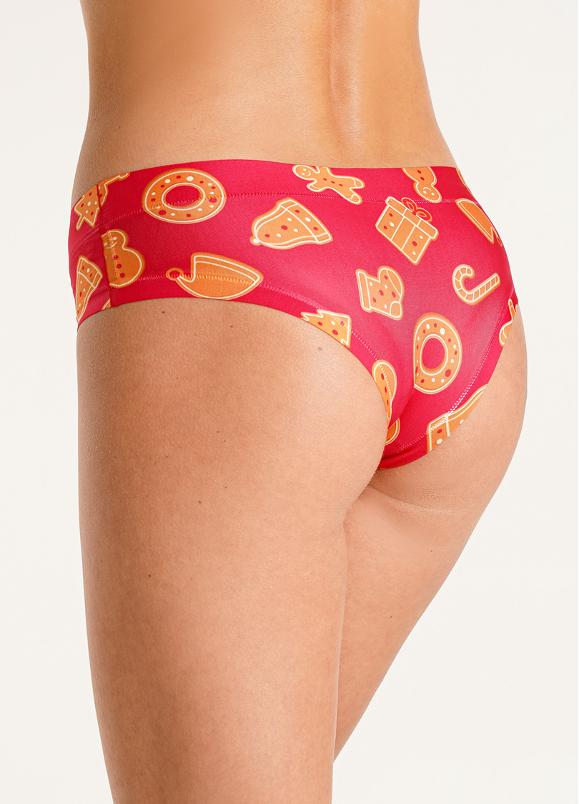 Трусики сліпи з імбирними пряниками New Year's fair 2301/20 cookie (червоний)