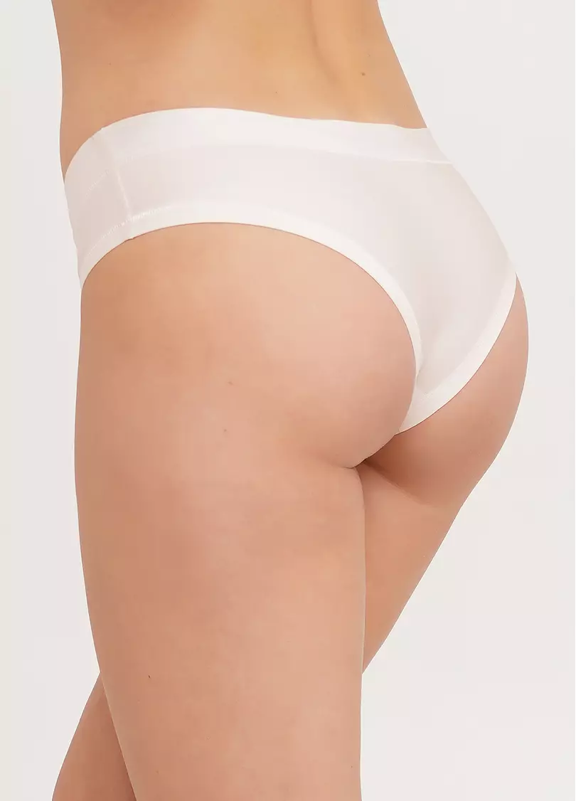 Трусики сліпи з тату малюнком Nude tattoo 2301/20 diamond (бежевий)