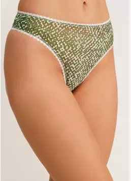 Стринги сетка в пиксель PIXEL MESH 2102/40 pale green (зеленый)