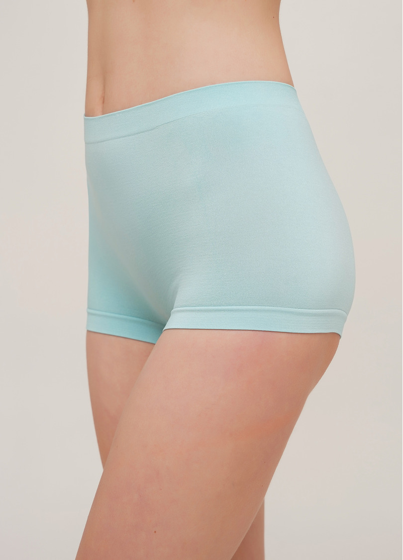 Бесшовные трусы шорты SHORTS VITA BASSA tanager turquoise (голубой)