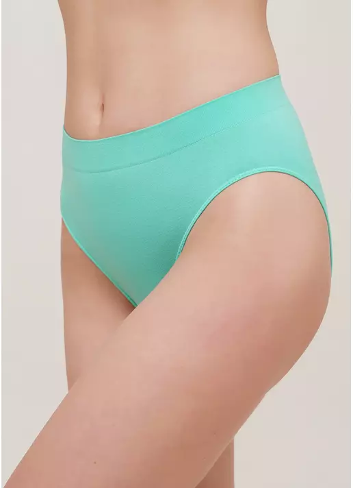 Бесшовные трусы SLIP BASIC biscay green (зеленый)