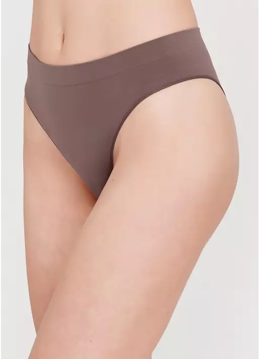 Бесшовные бразилиана SLIP BRASILLIANA INVISIBLE deep taupe (коричневый)