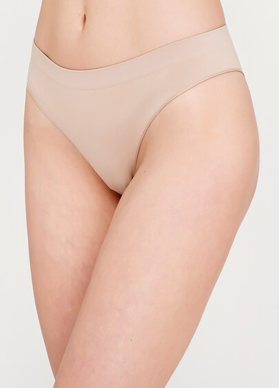 Бесшовные бразилиана SLIP BRASILLIANA INVISIBLE naturale (бежевый)