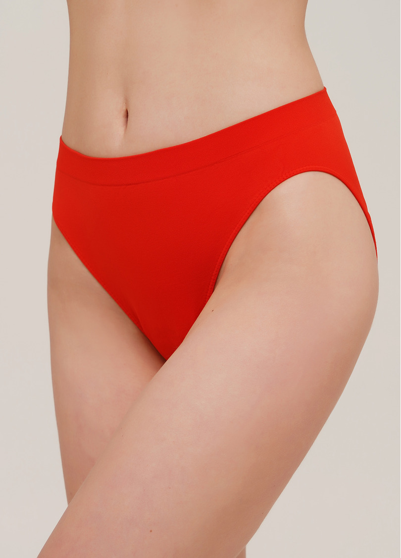 Бесшовные трусы SLIP VITA BASSA flame scarlet (красный)