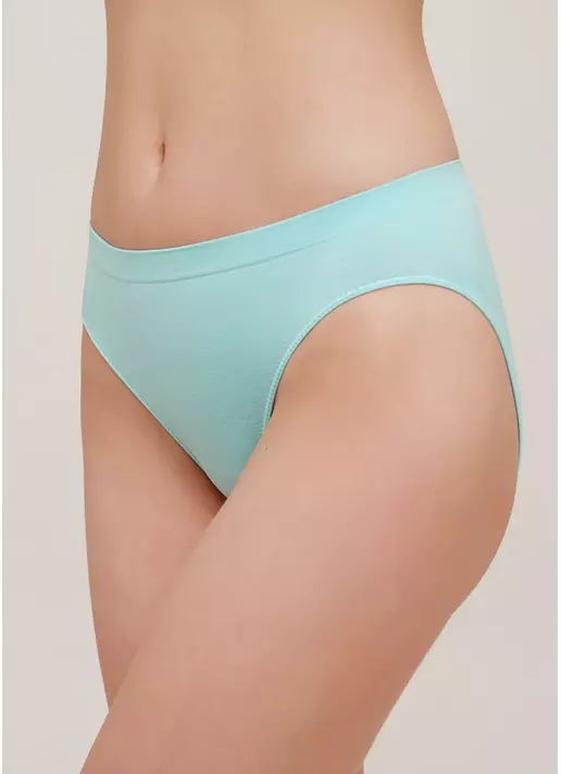 Бесшовные трусы SLIP VITA BASSA tanager turquoise (голубой)