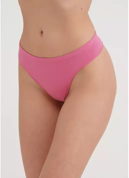 Бесшовные стринги STRING BRIEFS COLOR bubblegum (розовый)