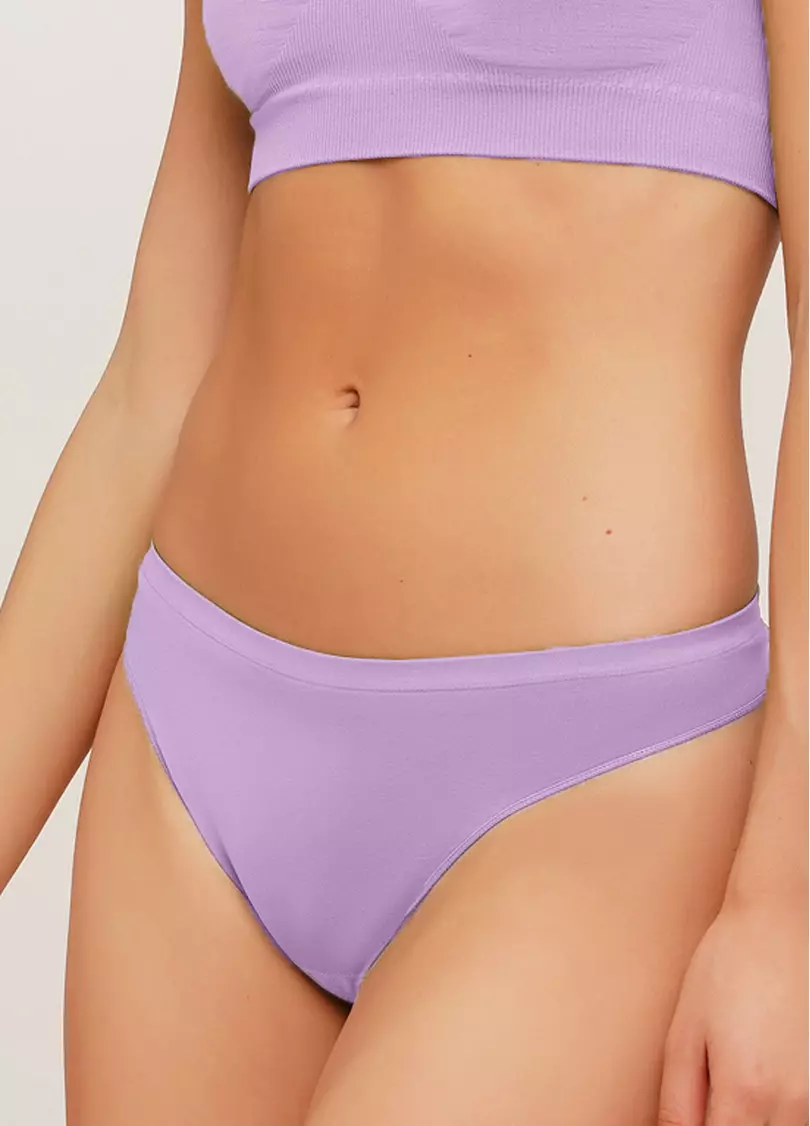 Бесшовные стринги STRING BRIEFS COLOR orchid bloom (фиолетовый)
