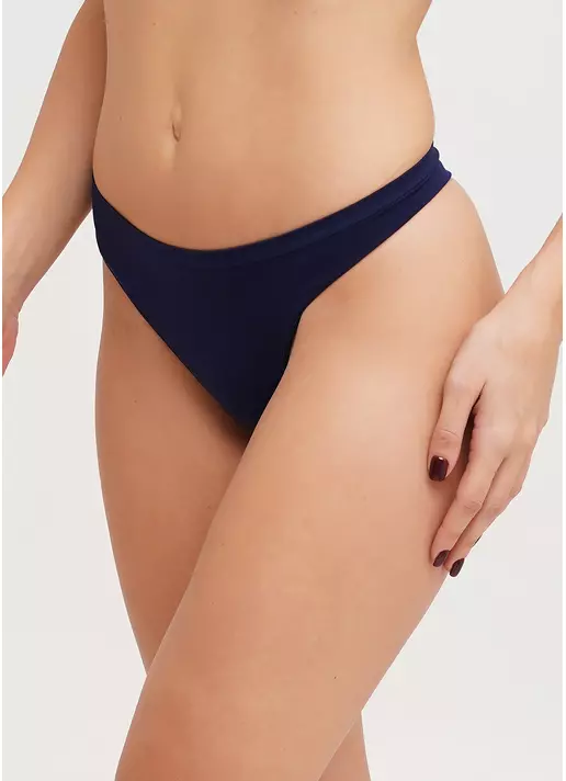 Бесшовные стринги STRING BRIEFS COLOR rhodonite (синий)