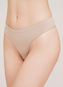 Бесшовные стринги STRING BRIEFS (бежевый)