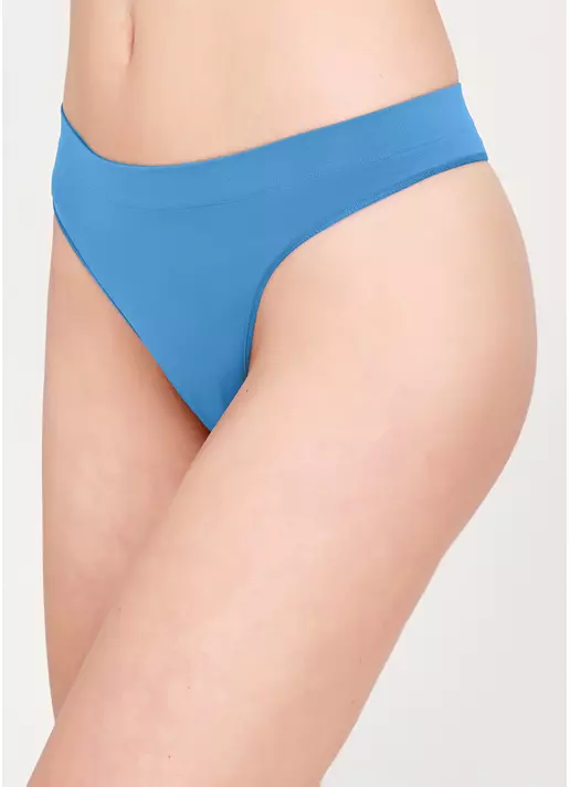 Бесшовные стринги STRING INVISIBLE (голубой)