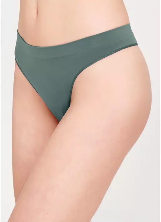 Бесшовные стринги STRING INVISIBLE khaki (зеленый)