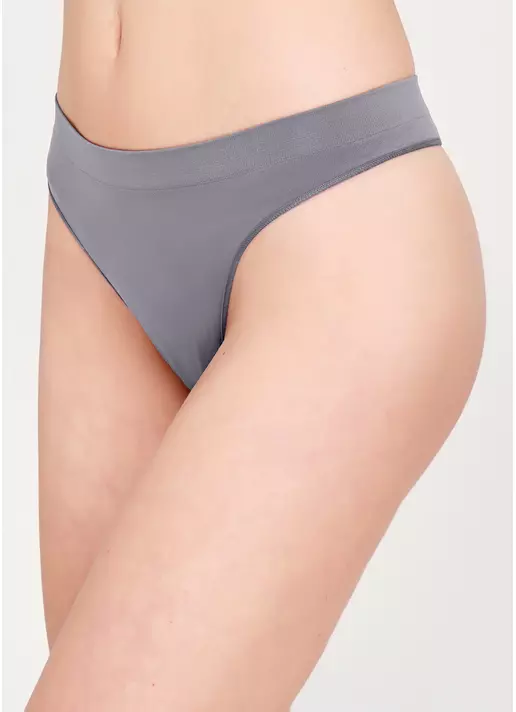 Бесшовные стринги STRING INVISIBLE (серый)