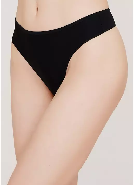 Женские трусы стринги Sentiment 2102/40 (черный)