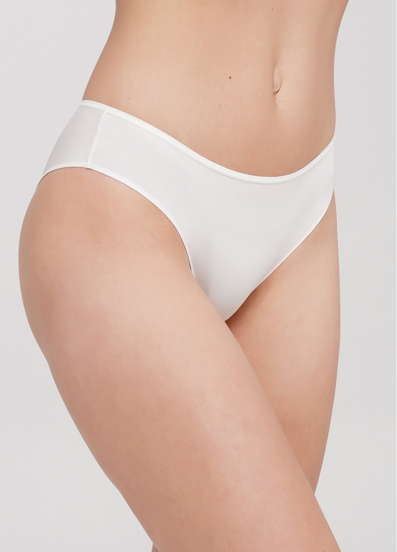 Женские трусики бразилиана Sentiment 2206/40 whisper white (белый)