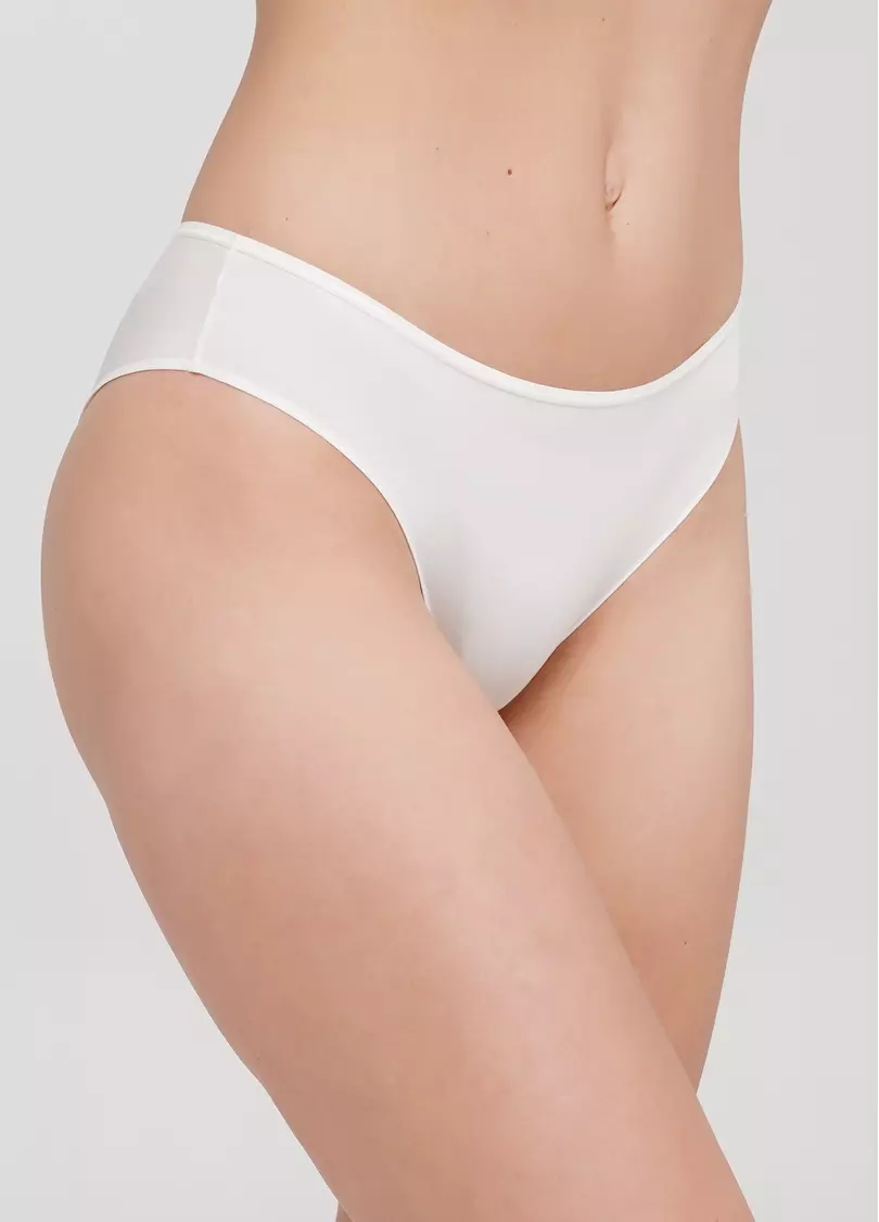 Жіночі трусики бразиліана Sentiment 2206/40 whisper white (білий)