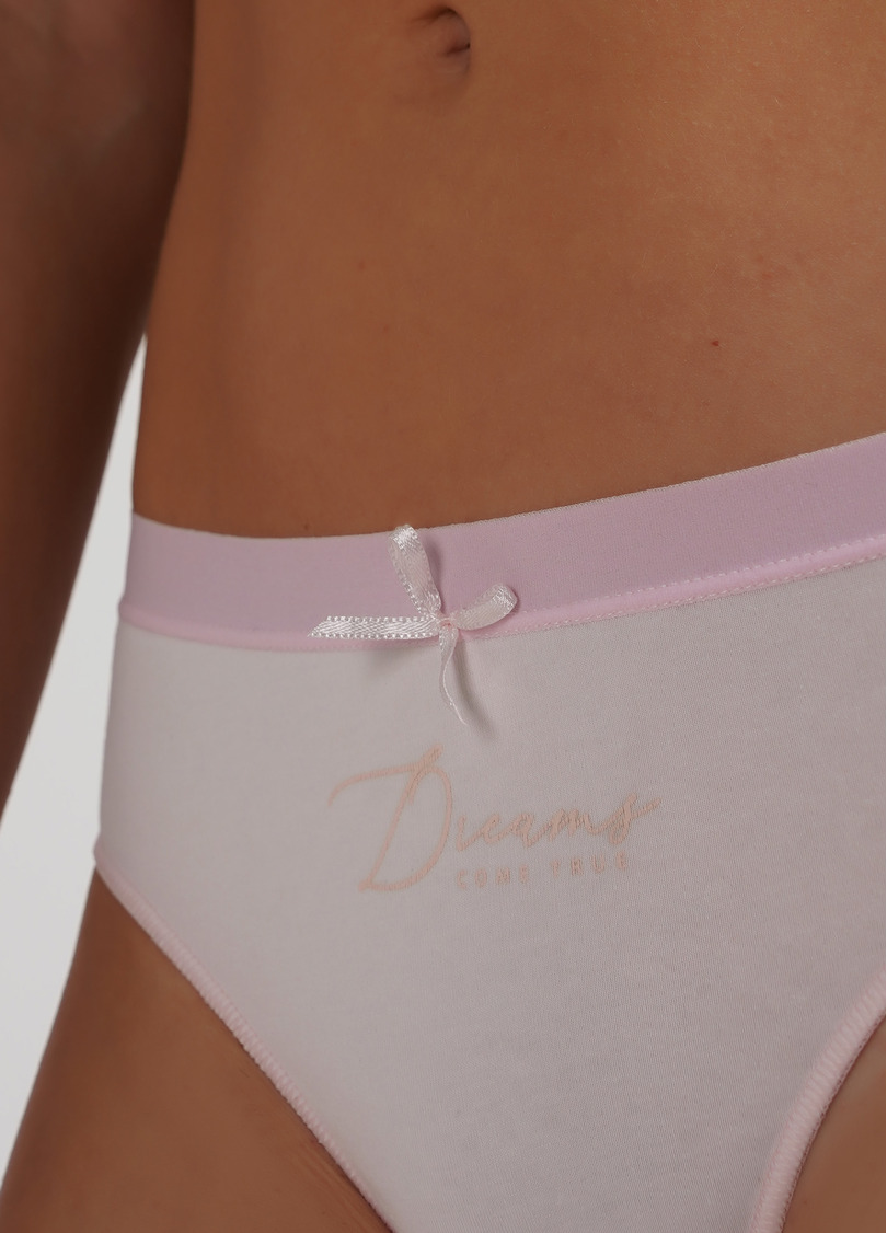 Трусики танга з бавовни Sweet cotton 2102/60 pink (рожевий)