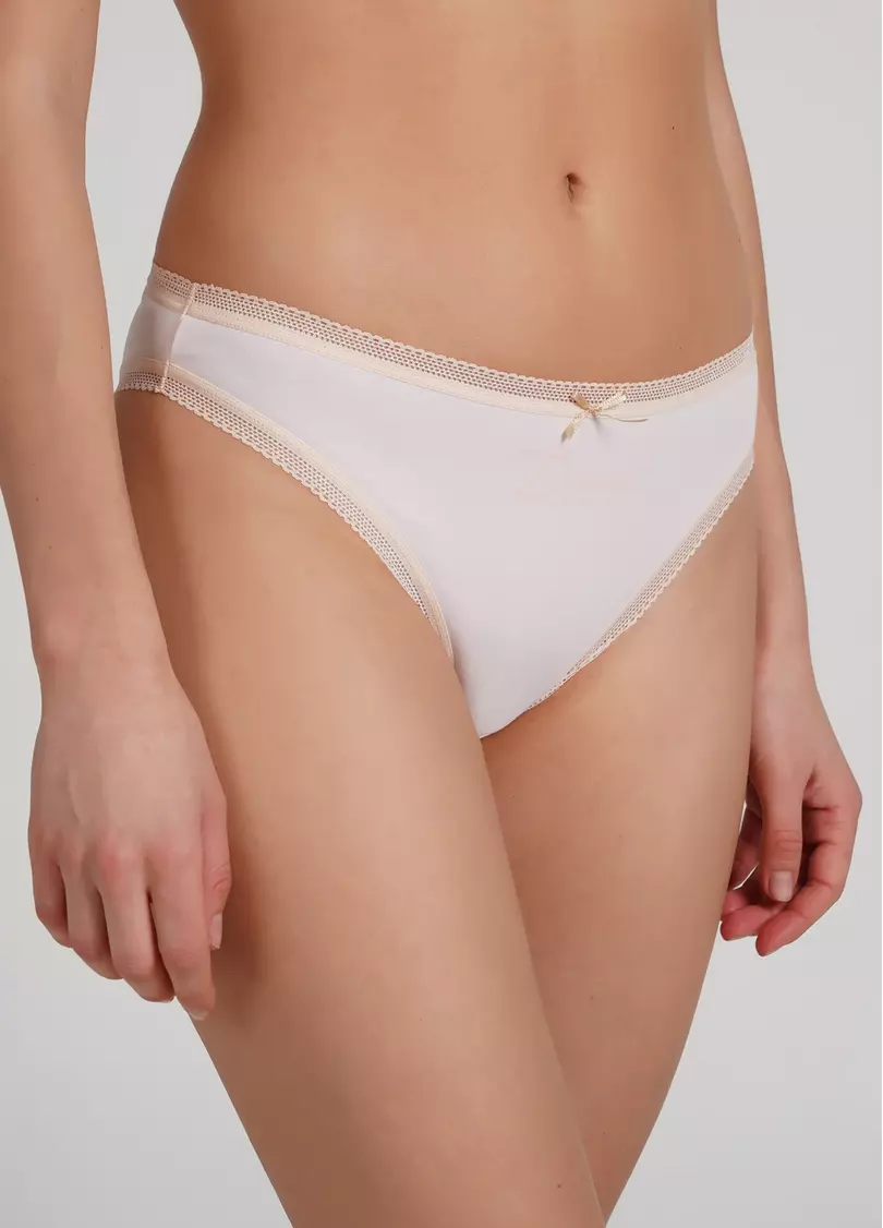 Хлопковые бразилиана трусики с принтом Sweet cotton 2212/06 pink (розовый)