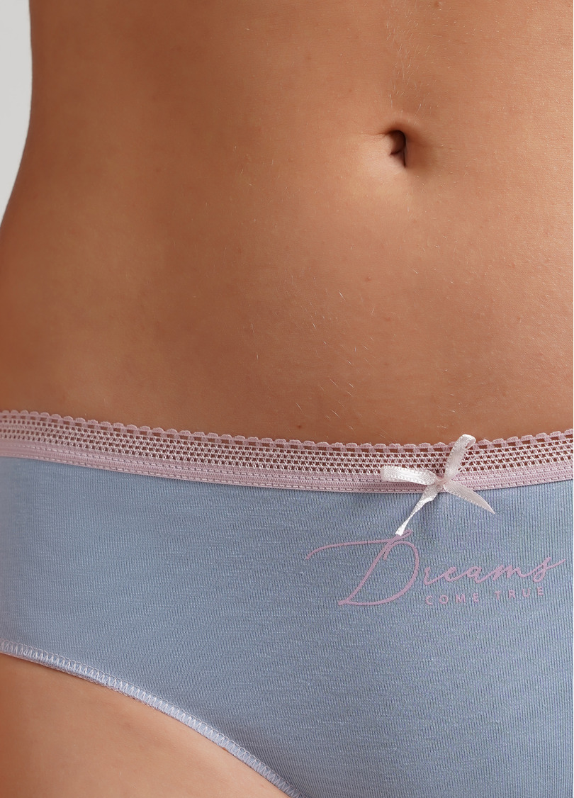 Широкі бразиліана бавовняні Sweet cotton 2216/60 mint (блакитний)