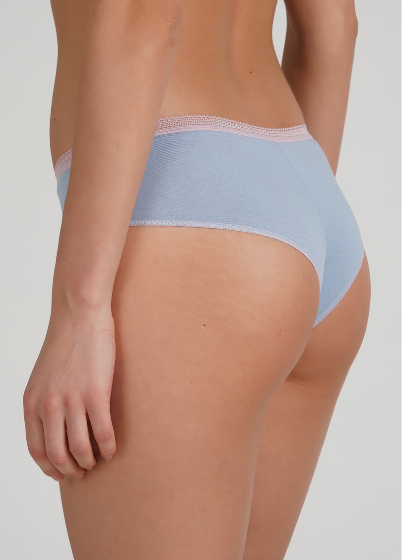 Широкі бразиліана бавовняні Sweet cotton 2216/60 mint (блакитний)