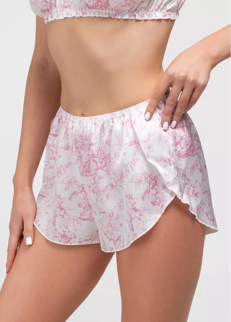 Шовкові труси-шорти TOILE SILK 2401/100 (рожевий)
