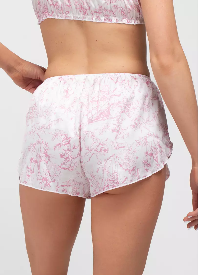 Шовкові труси-шорти TOILE SILK 2401/100 (рожевий)