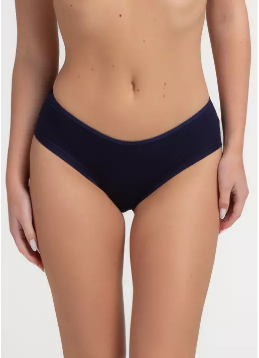 Труси хіпстери з бавовни The Colour Pop 2607/60 dark blue (синій)