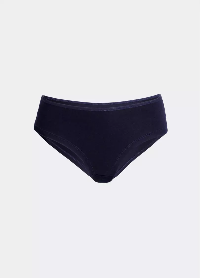 Труси хіпстери з бавовни The Colour Pop 2607/60 dark blue (синій)