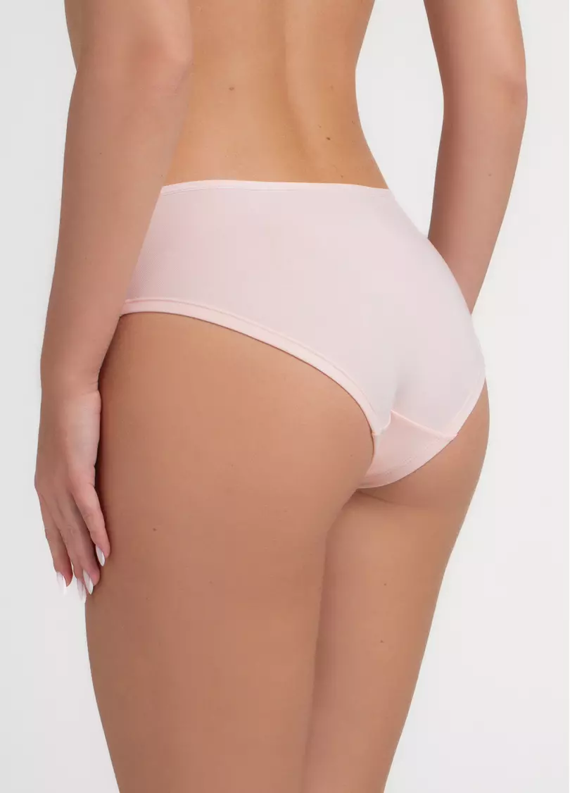 Труси хіпстери з бавовни The Colour Pop 2607/60 powder pink (рожевий)